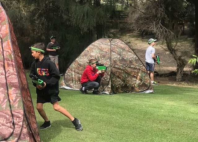 Mobile laser 5